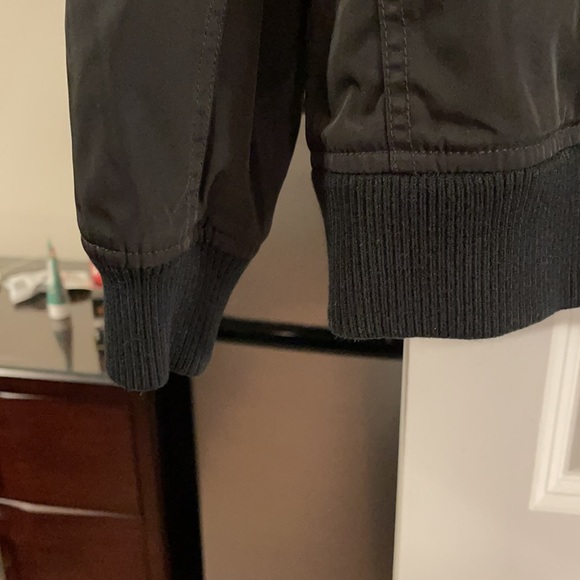 Tommy Hilfiger Xxl black heavy waist length zipper hood jacket - Picture 4 of 8